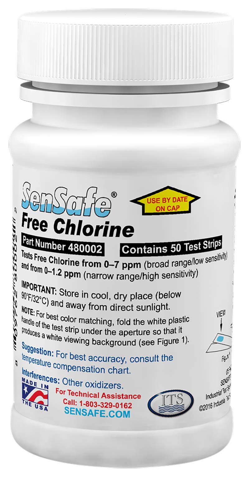 ITS Europe 480002 SenSafe® Free Chlorine Test