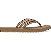 Sanuk Women's Yoga Sandy | Yoga Mat Footbed | Flip Flops for Women | Yoga Sandals For Women