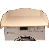 KraftKids Table à Langer Blanche - Compatible Toutes Machines à Laver - Confort Et Sécurité Pour Bébé