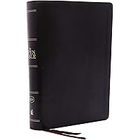 The NKJV, Open Bible, Black Leathersoft, Red Letter, Comfort Print