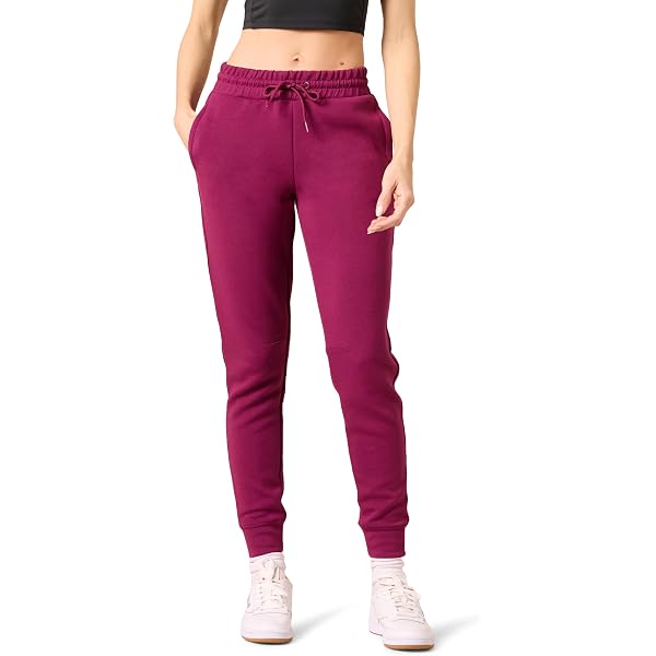 HeSaYep Fleece Lined Sweatpants Women Wide Leg Baggy-1286937