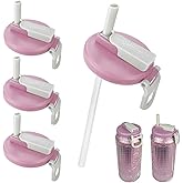 DIPESI 4 Pack Soda Can Lids with Straws,Inspired by Energy Drink Can Colors – Fits fit Standard 12oz/16oz Cans