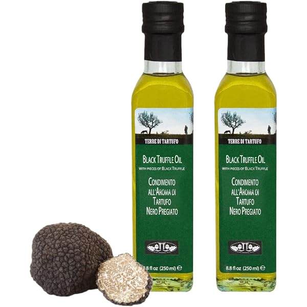 Amazon.com : White Truffle Oil 8.4 FL Oz - Pack of 2 : Olive ...