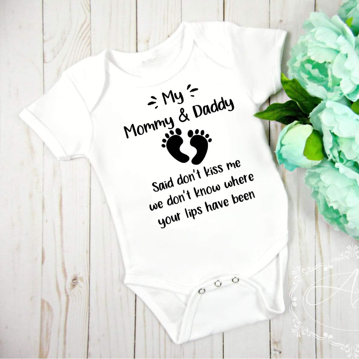 mommy said no kisses outfit