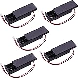 3V AAA Battery Holder Case Cover Storage Box with ON/Off Switch PH2.0 2P Connector Male for Arduino Microbit (Pack of 5)
