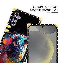TAMEFOX Compatible with Samsung Galaxy S24 Case,Ink