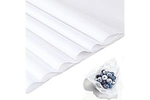 200 Pcs Acid Free Tissue Paper for Storage - 24×36 inch White Tissue Paper for Gift Bags Crafts Archival Packaging No Acid Un