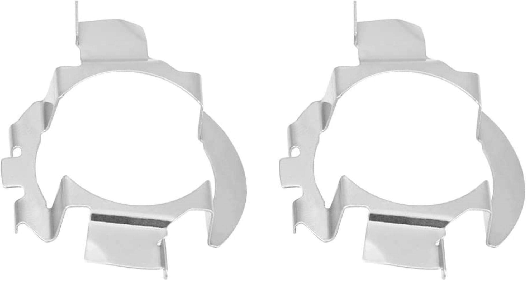 F Season 1 Pair H7 LED Car Headlight Bulb Adapters Replacement Bulb Retaining Clip Headlight Adapter