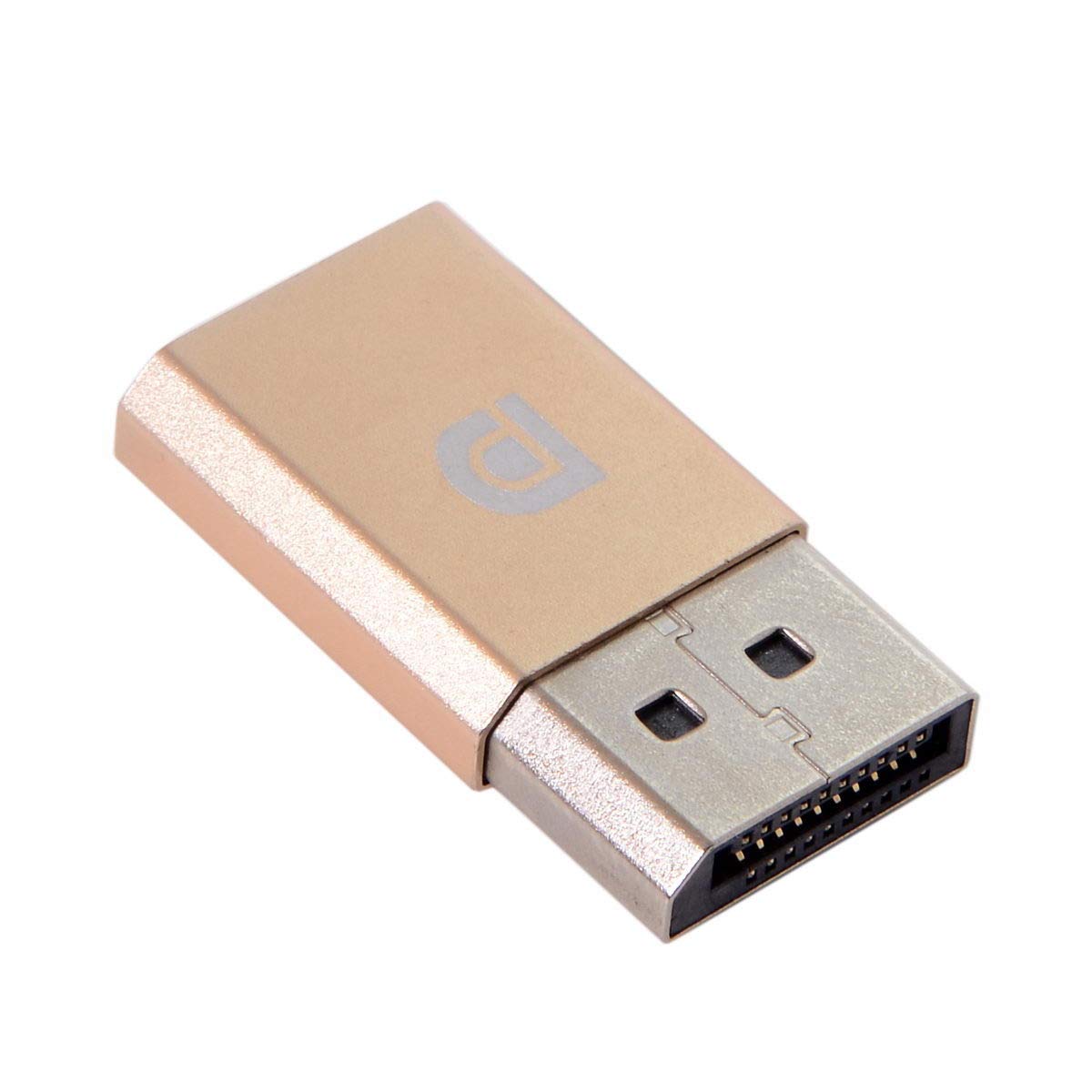 Cablecc DP Virtual Display Adapter Displayport Dummy Plug Headless Ghost Emulator 2560x1600p@60Hz