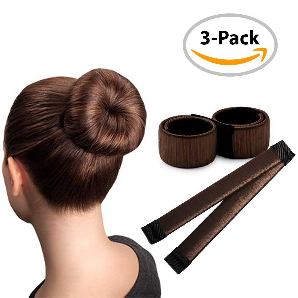 Amazon.com: Blonde Magic Bun Maker/3 PACK/Perfect Hair Bun 