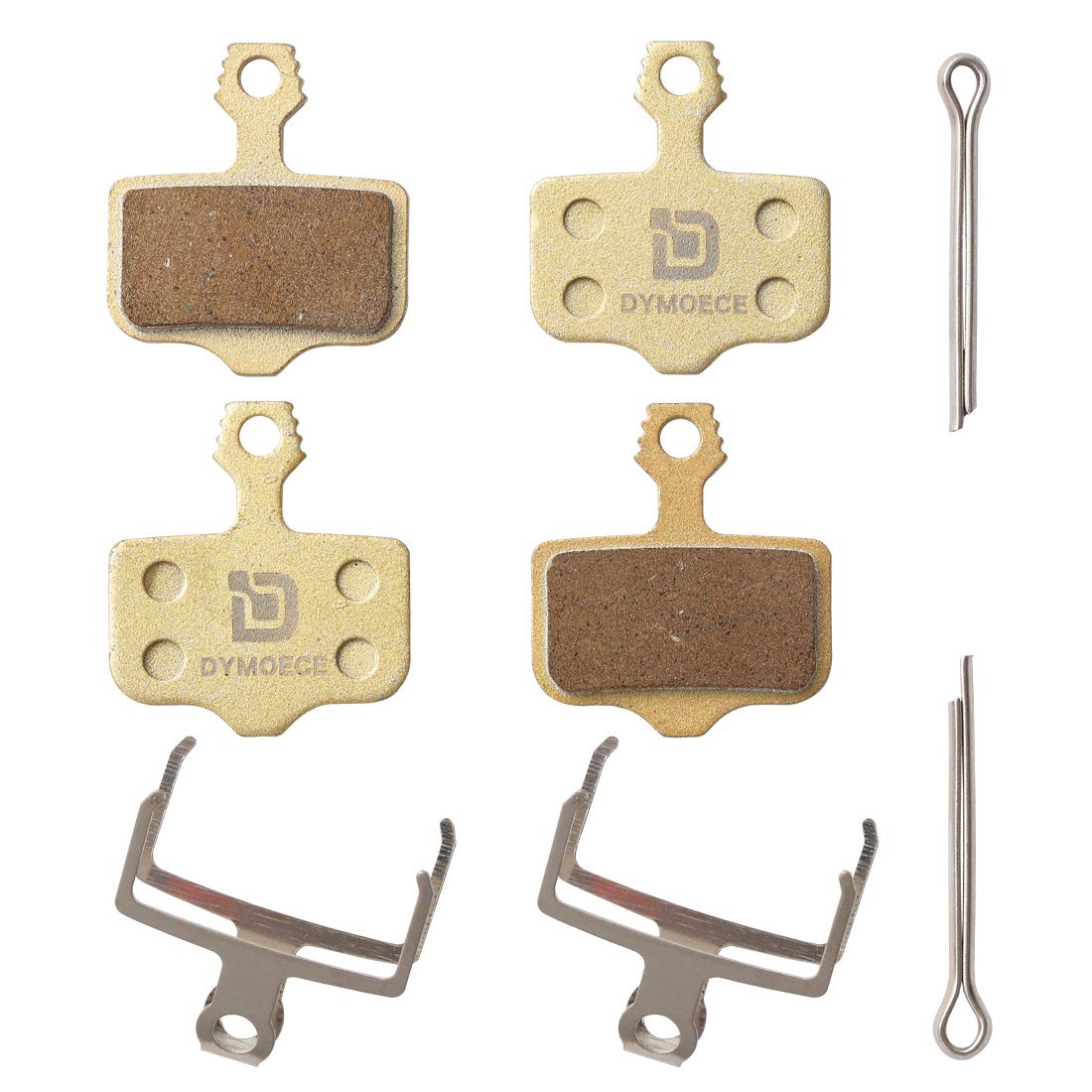 D Dymoece 2 Pairs Bike Disc Brake Pads for Avid Elixir 1 3 5 7 9 R ER CR Mag Sram XO XX X7 X9 XXWC DB1 DB3 DB5