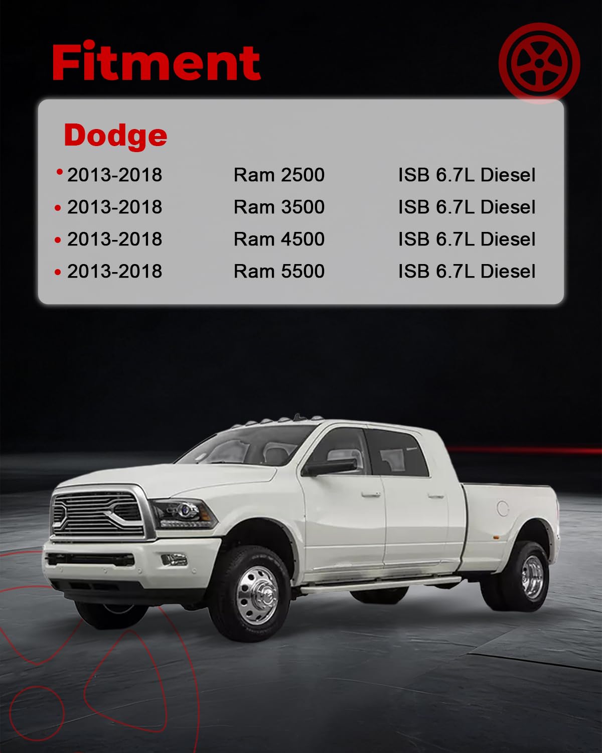 Condition photo showing New/Like New for turbo actuator compatible with 2013-2018 ram 2500 3500 4500 5500 vgt turbo holset he300vg he351ve re