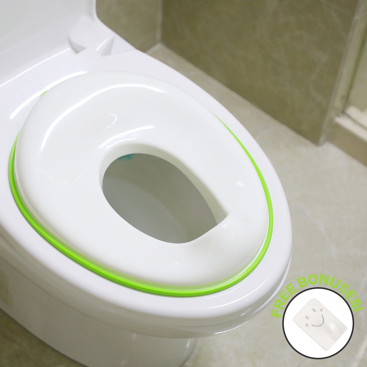 Potty Training Seat for Boys & Girls Plastic Kids Travel Potty Seat