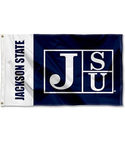 Jackson State University Gartenflagge – Tigers J-State Banner 100% Polyester