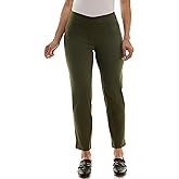 Zac & Rachel Women's Pull-On Ankle Length Pants with Millennium Fabric