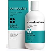 Natural Outcome Combination Skin Balancing Face Toner | Alcohol Free Witch Hazel Facial Astringent w/Hydrating Aloe Vera, Coconut & Pineapple | 8 oz