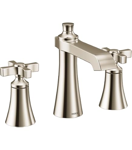 Moen TS6985 Flara Two-Handle 8 in. Widespread Cross Handle