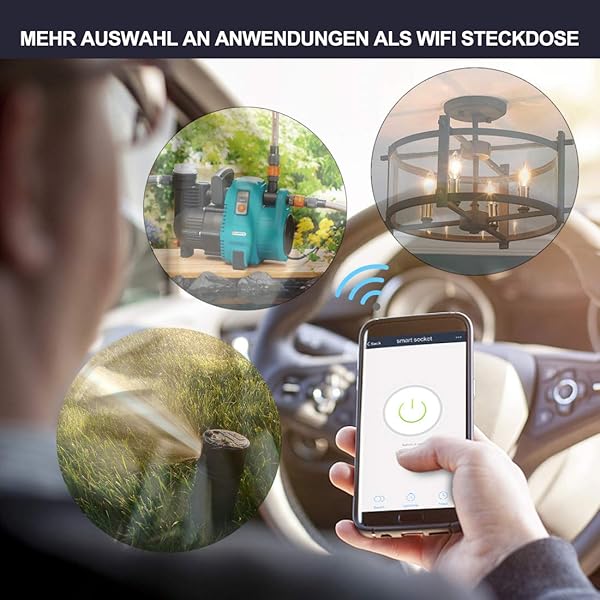 LoraTap Interruptor Wifi Alexa Interruptor Temporizador Rel Inteligente 10A 2500W para Luces Control de Aplicacin Smart Life Control de Voz con Alexa y Google Home Funciona con IFTTT