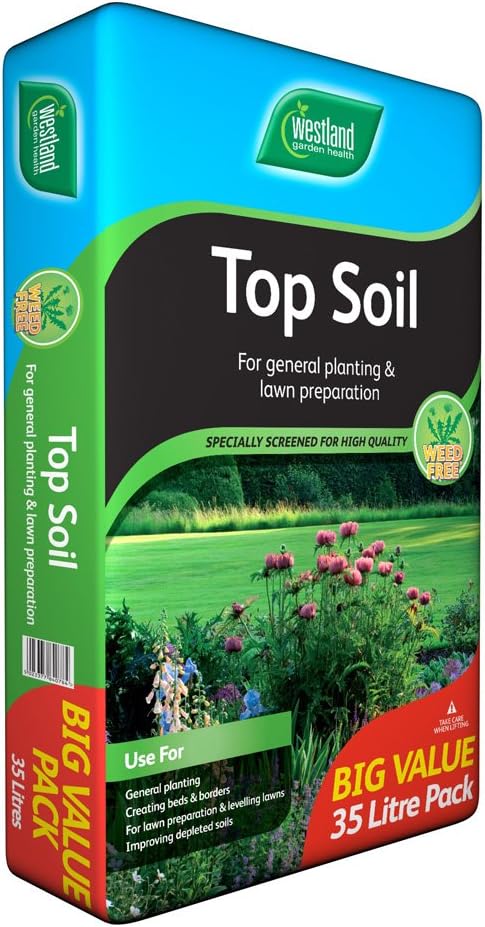 Westland Top Soil 35L for Lawn Prep Garden Beds Borders