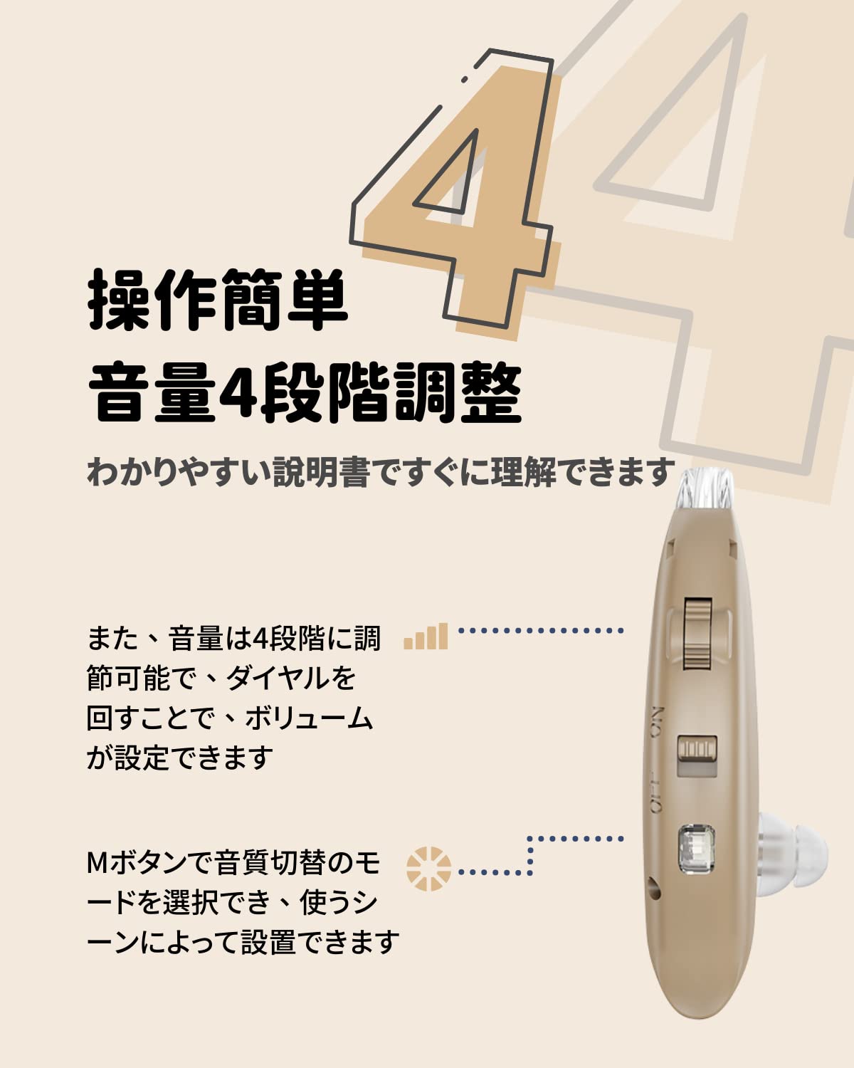 Mua SUPLI 正規品 高感度集音器 会話のしやすさ 音声拡張器 耳掛け 