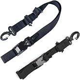 DraCra Messenger Bag 3 Point Belt with Magentic Quick Release Buckle Stability Belts Add on Straps for Crossbody Bag Sling Bag Sling Backpack Chest Bag Daypack Shoulder Bag Crossbody Purse
