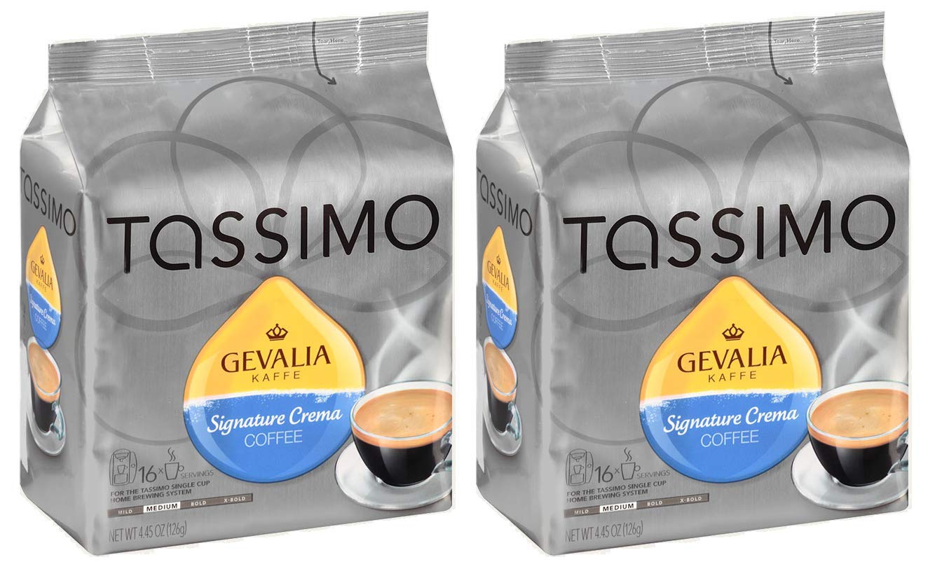 Buy GEVALIA SIGNATURE CREMA TASSIMO TDISC 32 COUNT Online at desertcartUAE