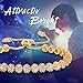SPILOVE Serend Luxury Gold Plated Adjustable Bracelet with Sparkling White Cubic Zirconia Stone for Women Girls, Gifts for Engagement Party, Birthday, Thanksgiving Day, Christmas