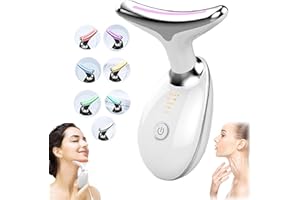 XGBYR Beauty Facial Massager,Microcurrent Facial Massager, Beauty Microcurrent Facial Device,Facial Massager Electric,for Lift Tighten and Eliminate Wrinkles (White)