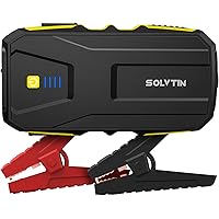 SOLVTIN S6 Jump Starter 1200A Car Starter for up to 7.5L Gas and 6.0L Diesel Engine 12V Battery Jump Starter with Smart Jumpe