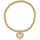 Cicy Bell Gold Plated Bracelets for Women Trendy Minimalist Stackable Bracelets Jewelry Gifts