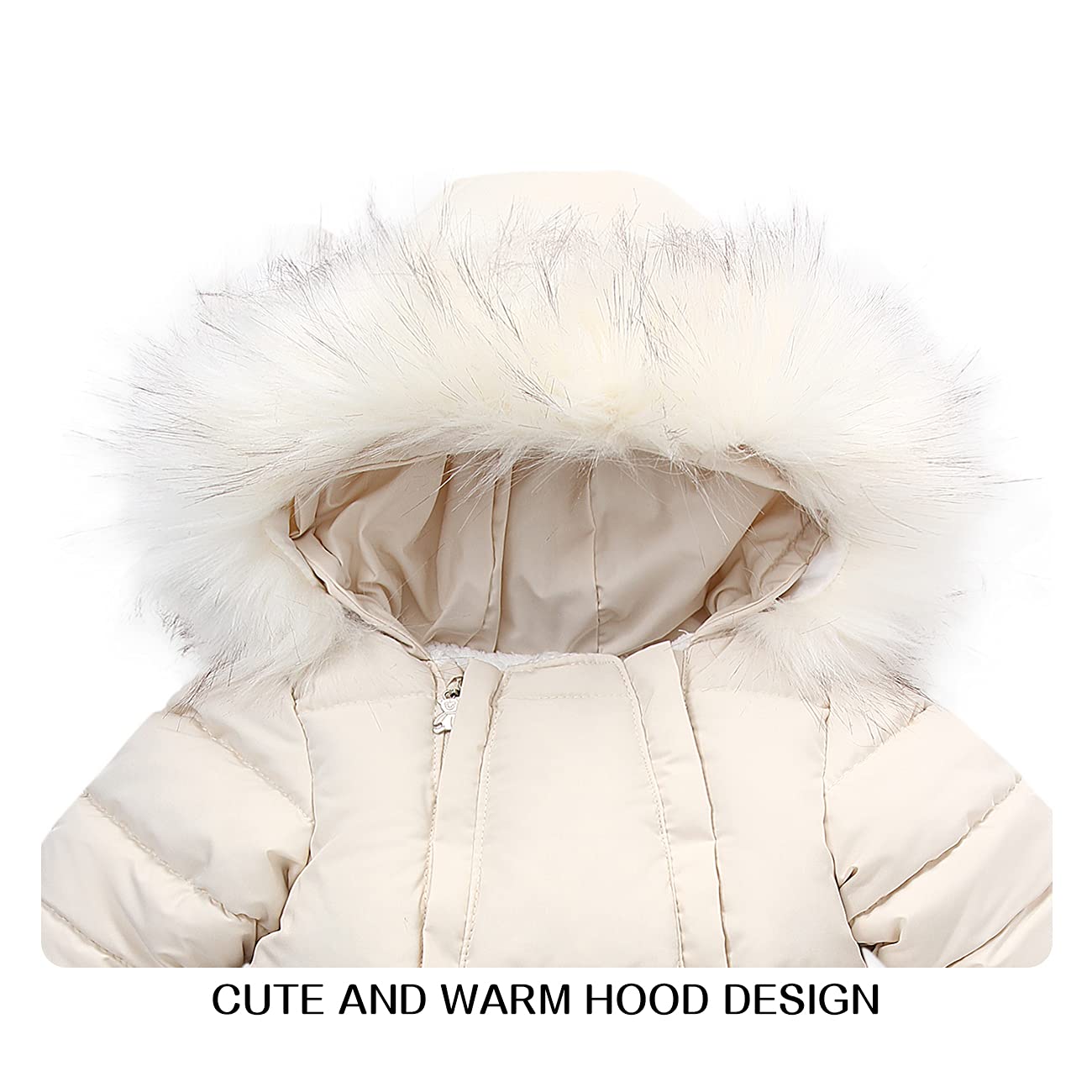 Tumaron Baby Girl Winter Snowsuit Toddler Jacket Clothes For Boy Infant Jumpsuit Hoodied