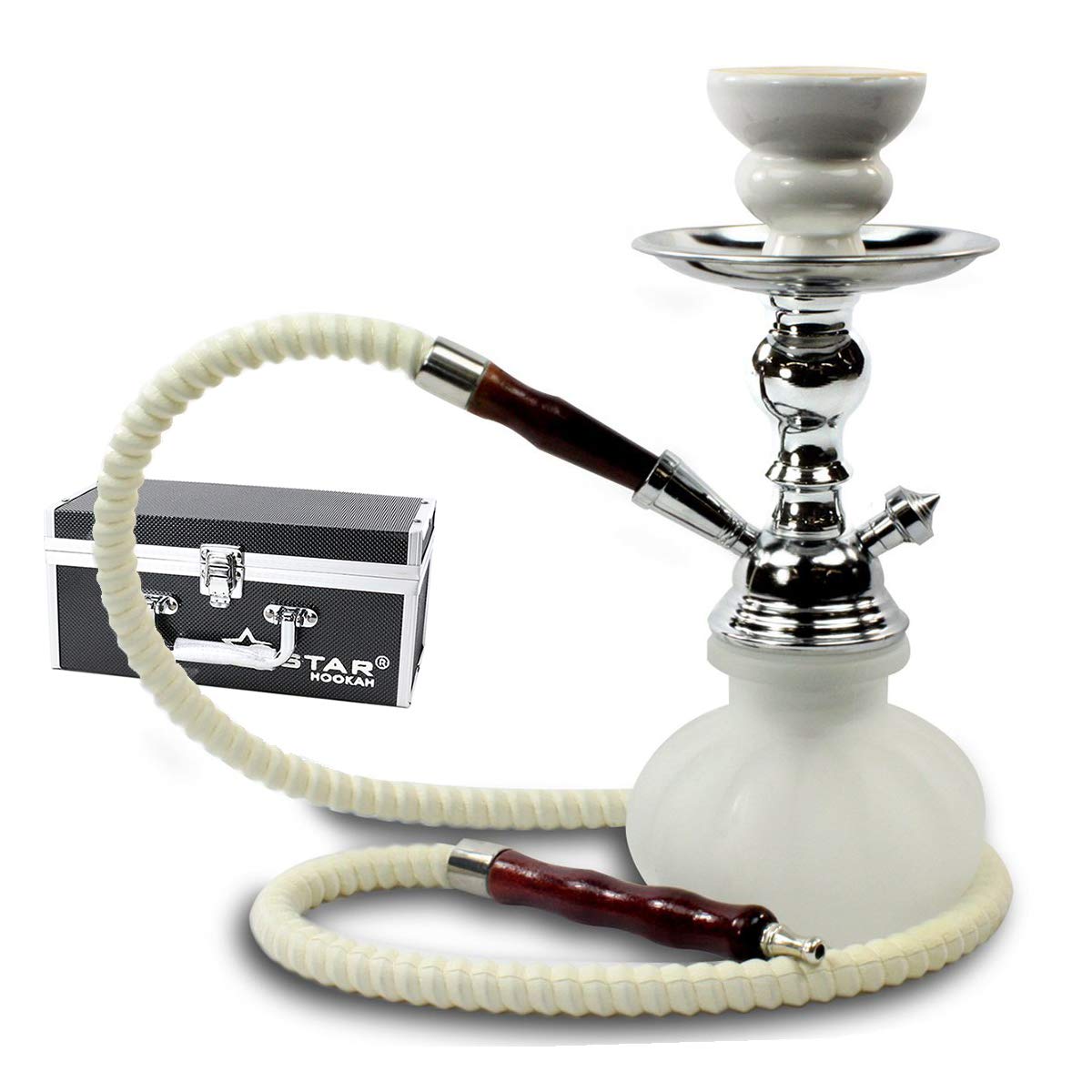 GStar 11" Premium 1 Hose Hookah Complete Set Mini Pumpkin Hookah