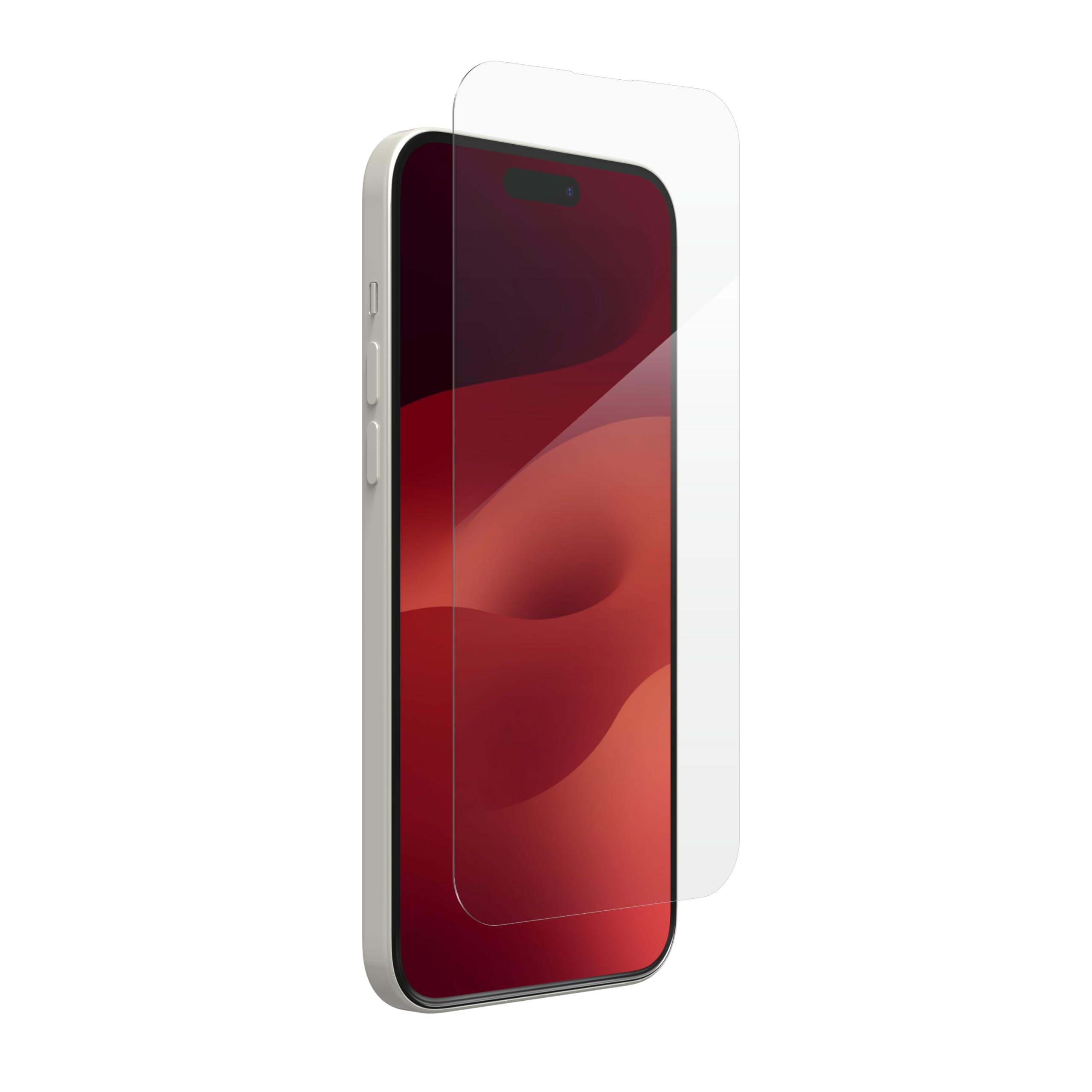 ZAGG InvisibleShield Glass Elite Tempered Glass Screen Protector for iPhone 15 Plus [6.7-Inch], Case-Friendly, Smudge & Scratch-Resistant, Shockproof, Easy Application (Transparent)