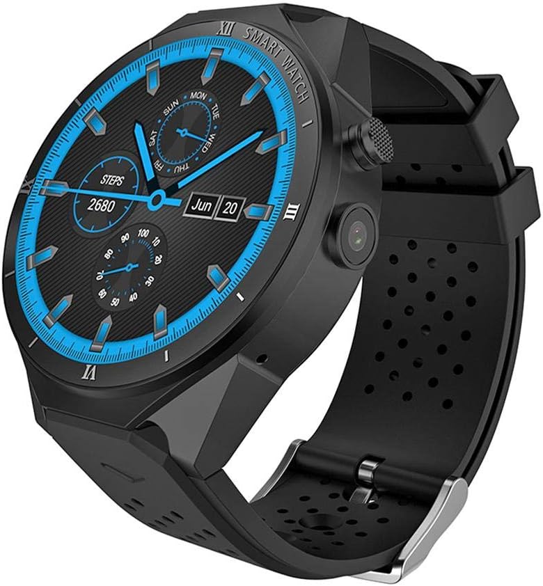 VANPOWER KW88 PRO Android 7.0 1G+16GB 2MP Camera 3G Smart Watch Phone (Black)
