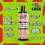 Crazy Color Shampoo for Red Hair 250ml Vegan Sulphate Free Scarlett Copper view 3