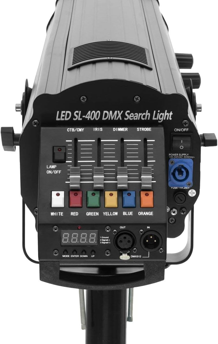 Eurolite LED Flashlight Sl-400 DMX Search Light, Multi-Colour, Multi-coloured - Image 4