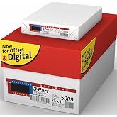 Superior 8.5 x 11 Carbonless Paper, 3-Part STRAIGHT/FORWARD, 1670 Sets (5000 Sheets)