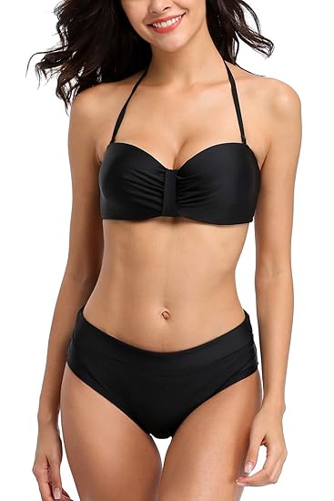 Attraco Damen Badehose Boardshort Damen Bade Hotpants Damen Badeshorts Frauen Bikini Badehose