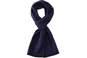 TAMOUKOC Men's Winter Warm Scarf Premium Cashmere Feel, Luxuriously Soft Long Plaid Pattern
