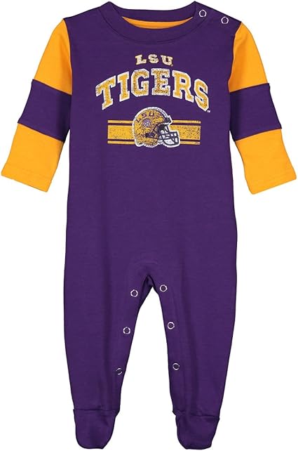 lsu baby pajamas
