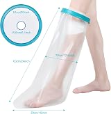 Fasola Waterproof Leg Cast Cover for Shower, Ankle & Foot Protection view 5