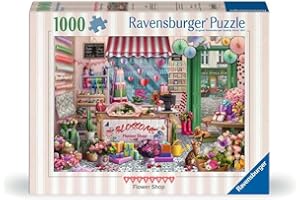 Ravensburger Blossoms Flower Shop 1000 Piece Puzzle for Adults