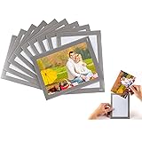 STTMGN Magnetic Photo Frames with Sliver-Grey