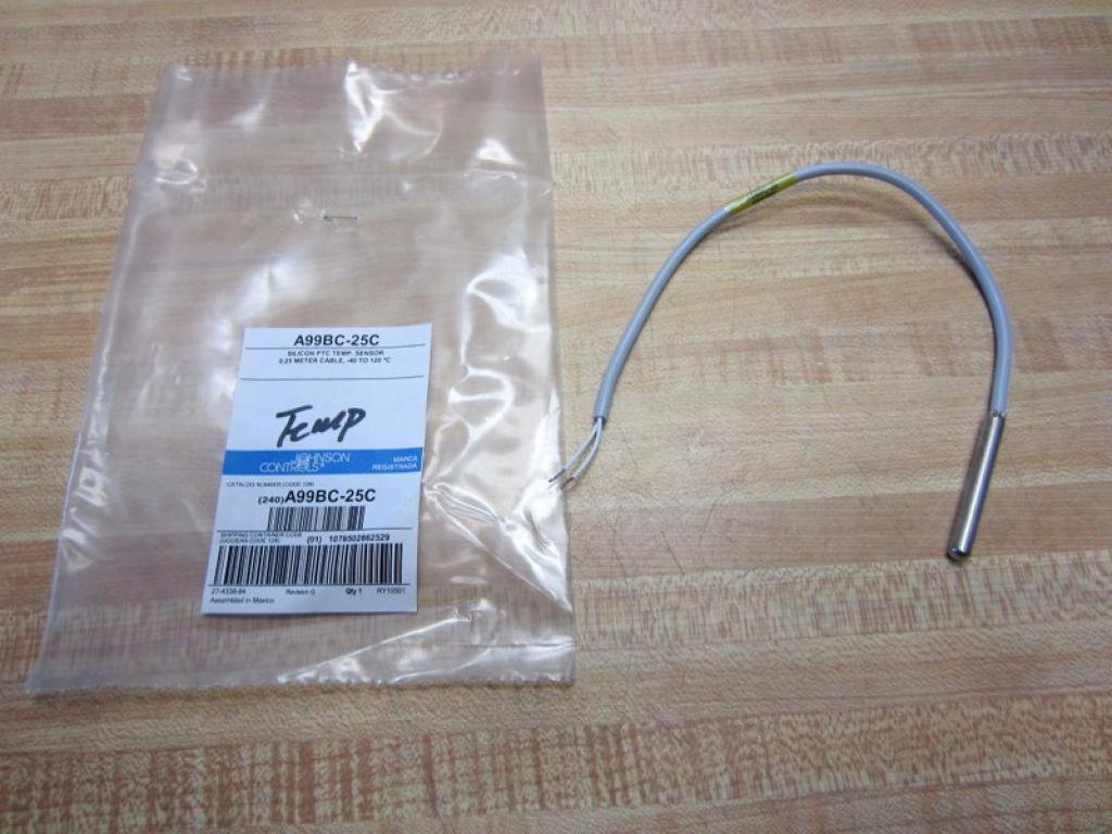 Johnson Controls A99BC25C Temperature Sensor Rev G