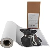 Premium Lyve Matte Canvas Paper Perfect For Use on Professional Makes and Models of Epson, Canon and HP printers preferred by Professionals. 19 mil textured Canvas offered in a 17 inch by 10 ft roll