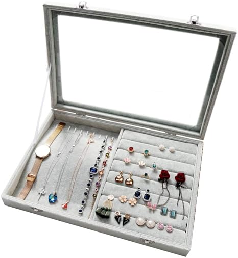 Amazon ジュエリーケース アクセサリーボックス ピアス イヤリングケース 耳飾り収納 ネックレス収納 指輪収納 ケース ベルベット大容量 ジュエリー ディスプレイ収納ボックス J ジュエリー収納 オンライン通販 Amazon ジュエリーケース アクセサリーボックス ピアス イヤリングケース 耳飾り収納 ネックレス収納 指輪収納 ケース ベルベット大容量 ジュエリー ディスプレイ収納ボックス J ジュエリー収納 オンライン通販