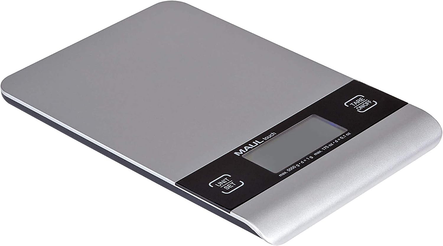 Letter Scales MAULgoal, Load Capacity 5000 g, 1 g Division, 160 x 30 x 200 mm, Black - Image 3