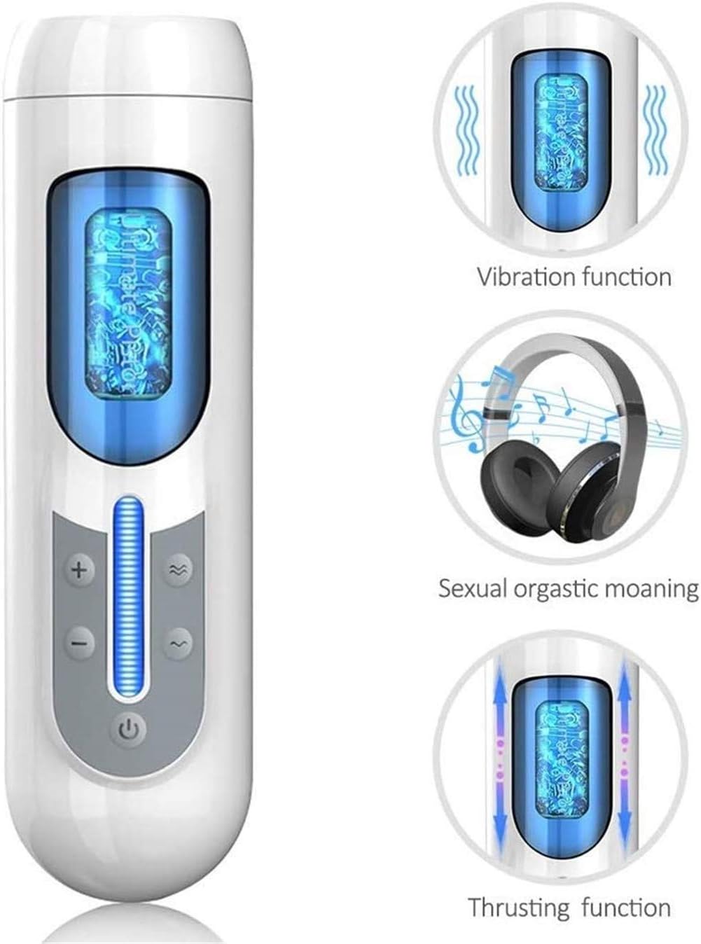 Ǎīrcraft Cúp Deep Throat Sucking Privacy,Hands Free Rechargable Realistic 3D Sexyyy Underwear for Men,Self Pleasure,T-Shirt,Best Fun Toys