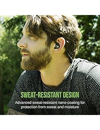 Mee Audio Sport Fi M6 aislamiento de ruido auriculares in ear con alambre de memoria.1 Inalámbrico Negro