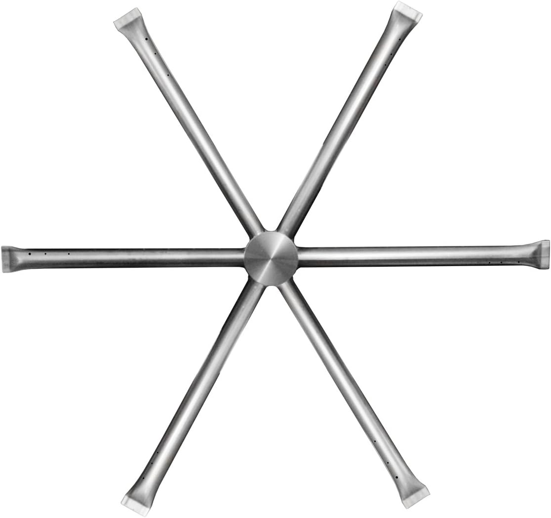 Firegear Outdoors Stainless Steel Fire Pit Burner - Burning Spur (22-Inch)